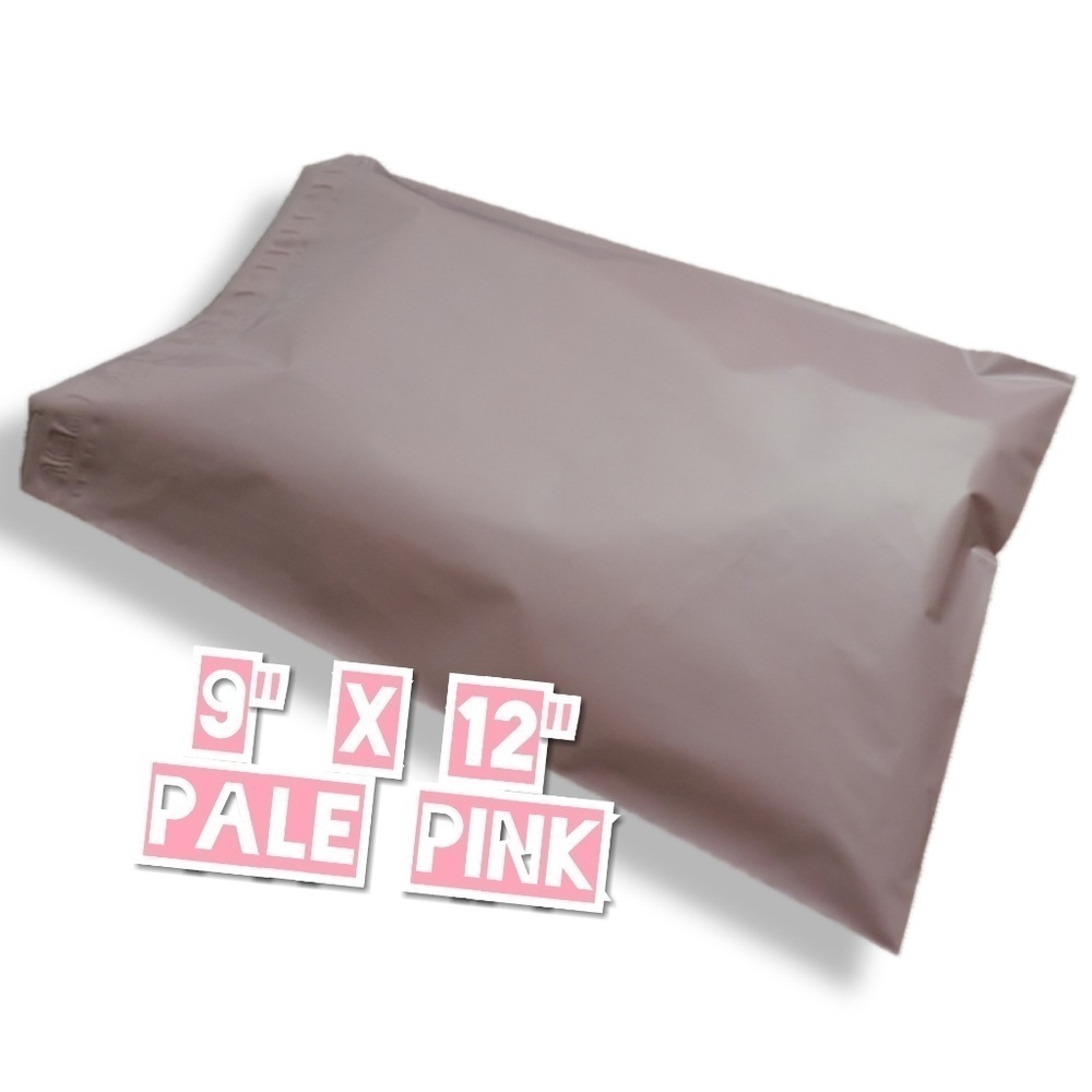 50 Pale Pink Poly Mailers 9x12 - Picture 3 of 3
